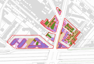 Saint-Ouen ZAC Semiso plan MINI