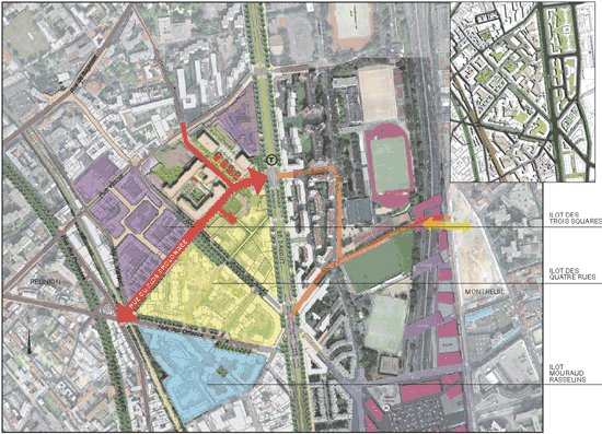 Saint-Blaise : général zoom