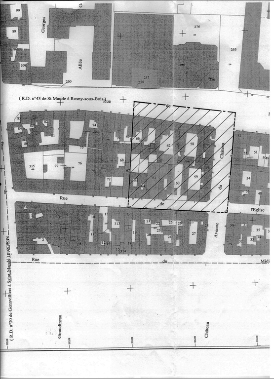 Vincennes : îlot Fontenay périmètre GRAND