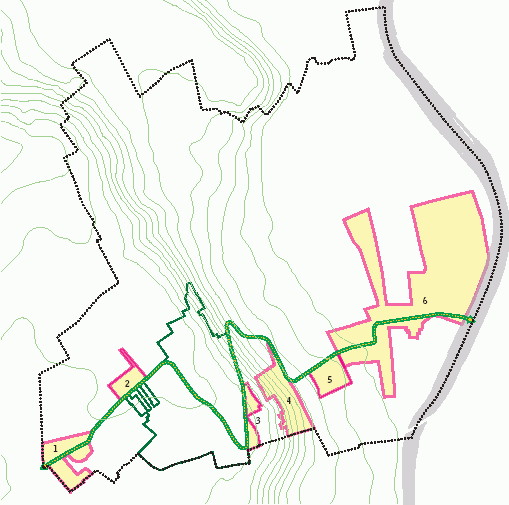 Vitry-sur-Seine : Arc Sud secteurs du PLU RN305