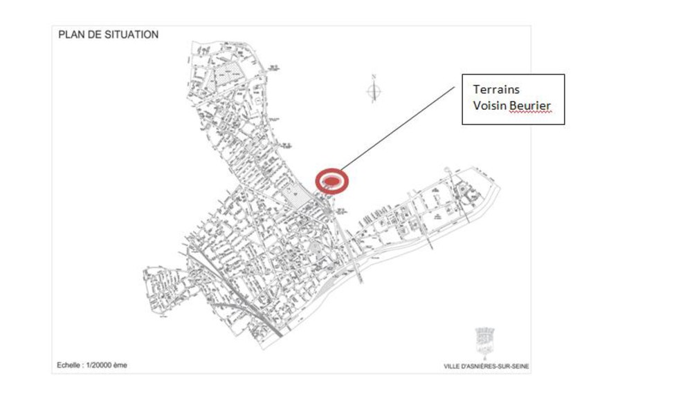 Asnières consultation Voisin Beurier 072016 situation des terrains