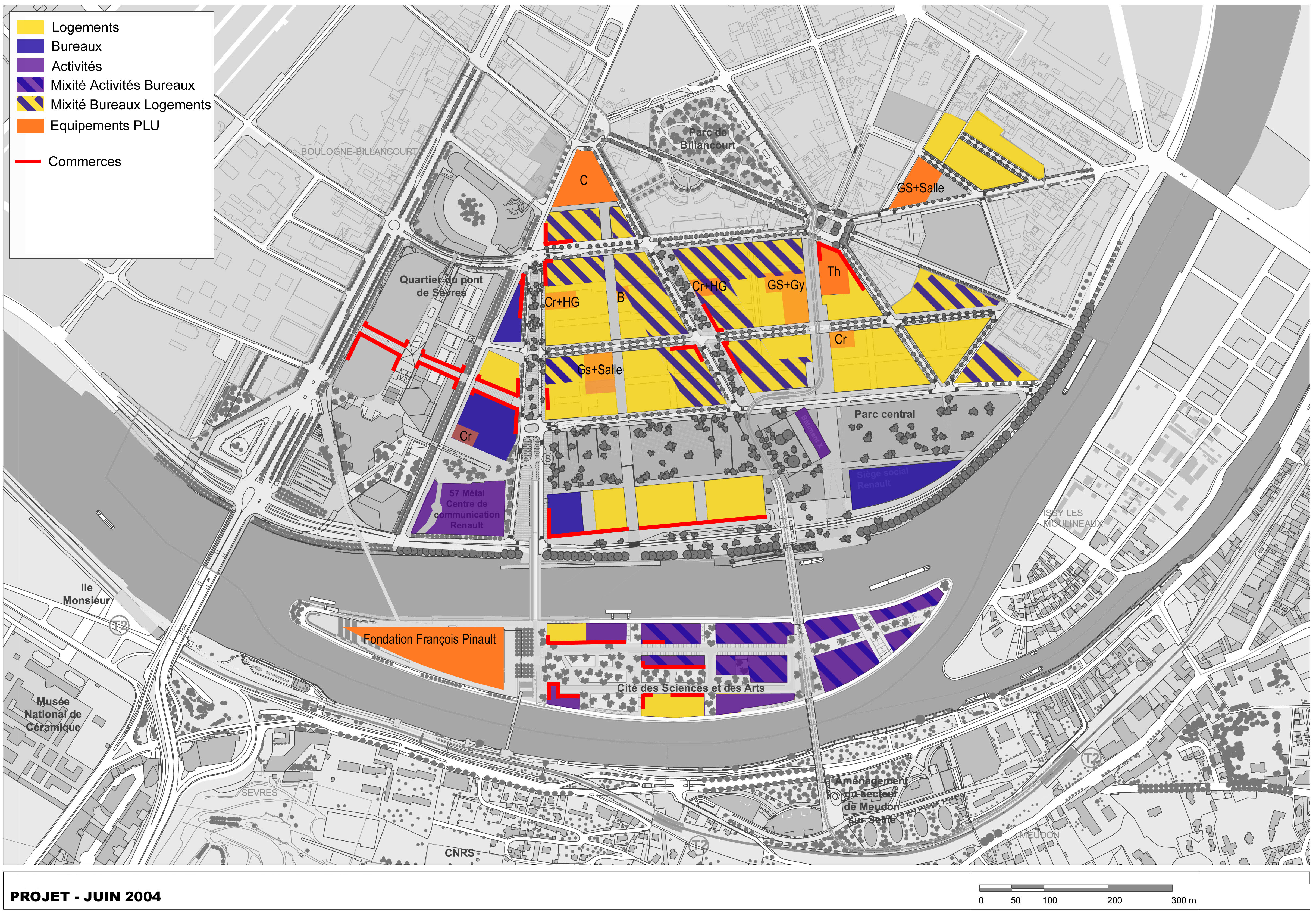 boulogne plan projet juin 2004