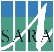 SARA Société d'aménagement de la Région d'Angers LOGO