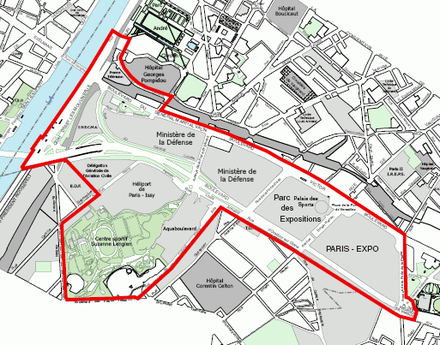 Paris : étude d'aménagement de 130 hectares au sud-ouest du 15e arrondissement