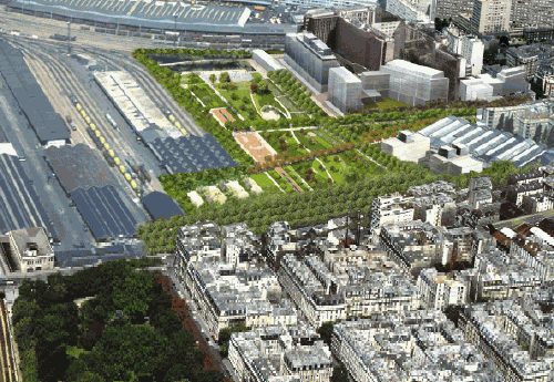 Paris : première consultation pour des logements à Clichy-Batignolles