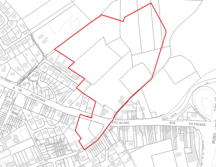 Nord : extension urbaine de 8 hectares en coeur de ville