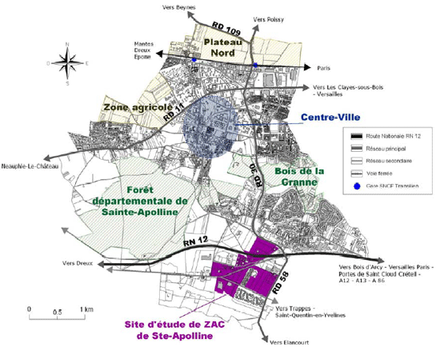 Yvelines : concession de 64 hectares d'activités