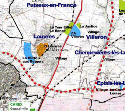 Val d'Oise : 61 hectares d'activités mis en concession