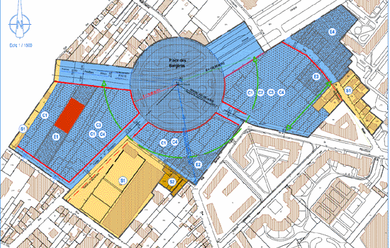 Puteaux/Nanterre : nouvelle ZAC autour du rond-point des Bergères