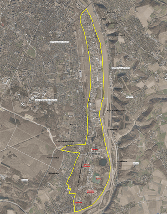 Fiche projet urbain / Rouen Seine Sud : 500 hectares en reconversion