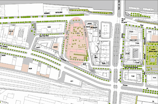 Projet urbain / Paris : 30 000 m² shon de logements sociaux en façade sur la Seine