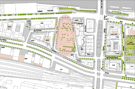 Projet urbain / Paris : 30 000 m² shon de logements sociaux en façade sur la Seine