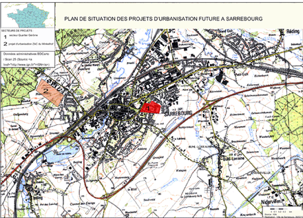 Moselle : Sarrebourg prépare la création de deux nouveaux quartiers