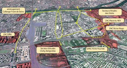 Hauts-de-Seine : vers un périmètre de ZAC mixte au pont de Clichy