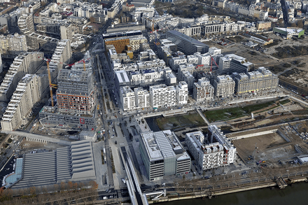 Boulogne-Billancourt : Noël aux balcons dans les terrains Renault