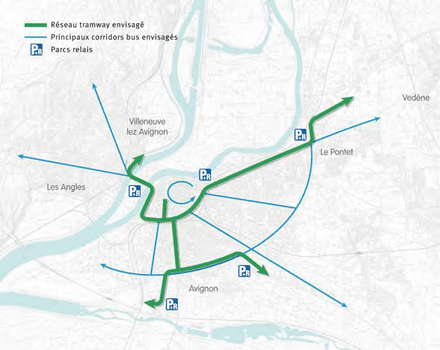 Vaucluse : le Grand Avignon lance la consultation de maîtrise d’oeuvre pour le tramway d'agglomération