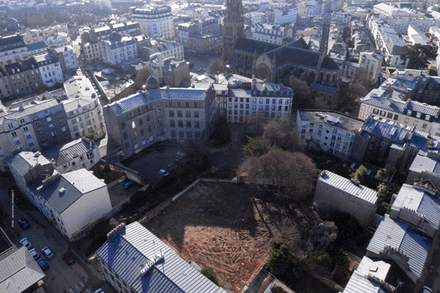 Brest : 4 400 m² shon de logements neufs à construire