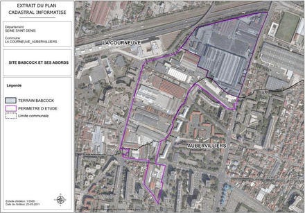 Seine-Saint-Denis : étude de reconversion de la grande friche Babcock