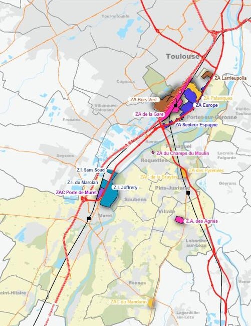 Haute-Garonne : la commercialisation d'un lot de 30 hectares d'activités se prépare