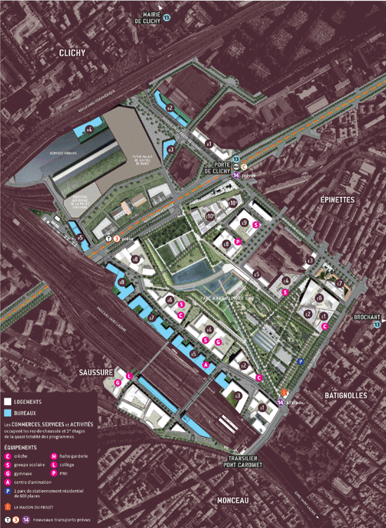 Clichy-Batignolles : commercialisation groupée pour 200 000 m²