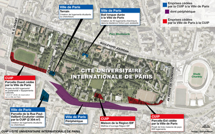 Paris : les projets immobiliers de la Cité internationale universitaire