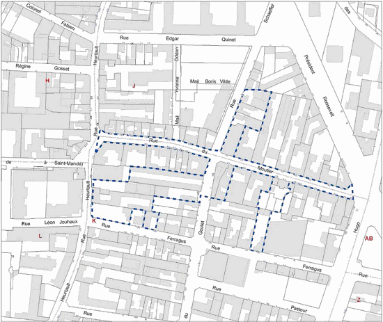 Aubervilliers :  l'aménagement autour de la rue du Moutier passe en phase réalisation