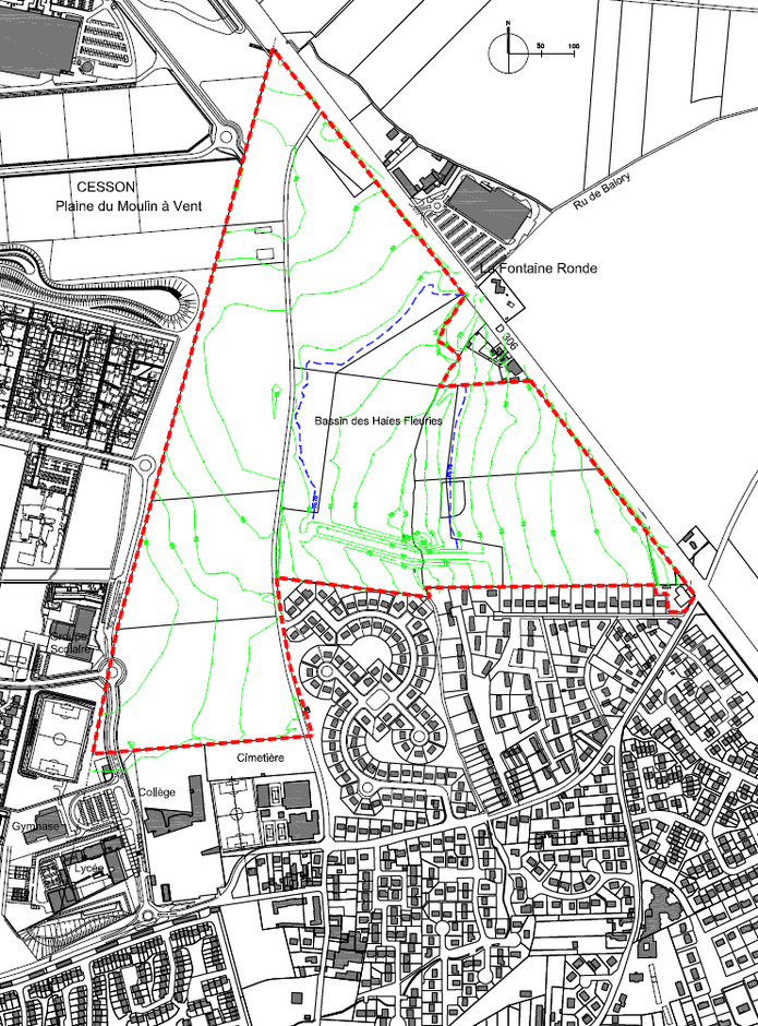 Seine-et-Marne : projet de paysage pour l'écoquartier de Balory