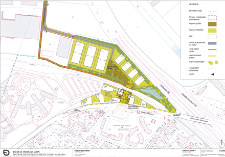 Essonne : étude opérationnelle pour 200 logements et 9 500 m² d'activités autour de la gare du tram-train