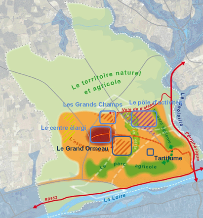 Tours : une transformation de centre bourg en centre-ville à l'étude dans l'agglomération