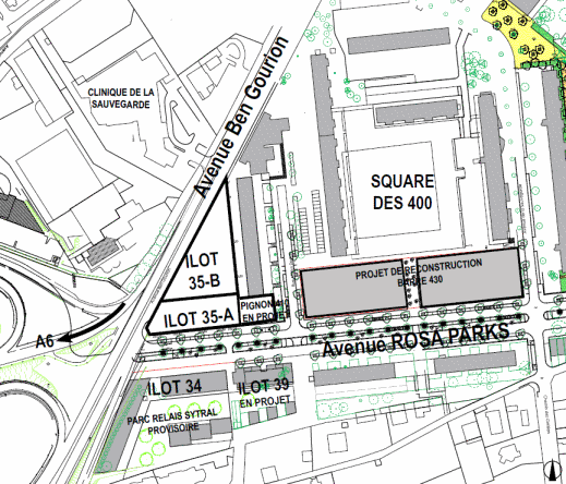 Lyon : Appel à projets pour un hôtel à la Duchère