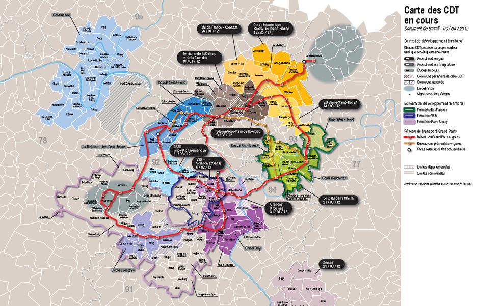 La Société du Grand Paris va lancer la semaine prochaine les appels à maîtres d'oeuvre pour 62 km