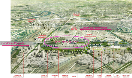 Paris Nord Est : retour du projet de "marché des Cinq Continents"