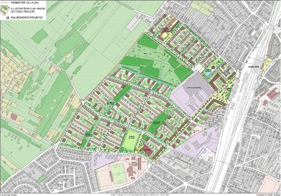 Essonne : étude préalable à la cession des emprises RFF/SNCF à l'ouest de la gare de Brétigny