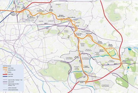 Ile-de-France : le syndicat des transports approuve le dossier de la ligne orange