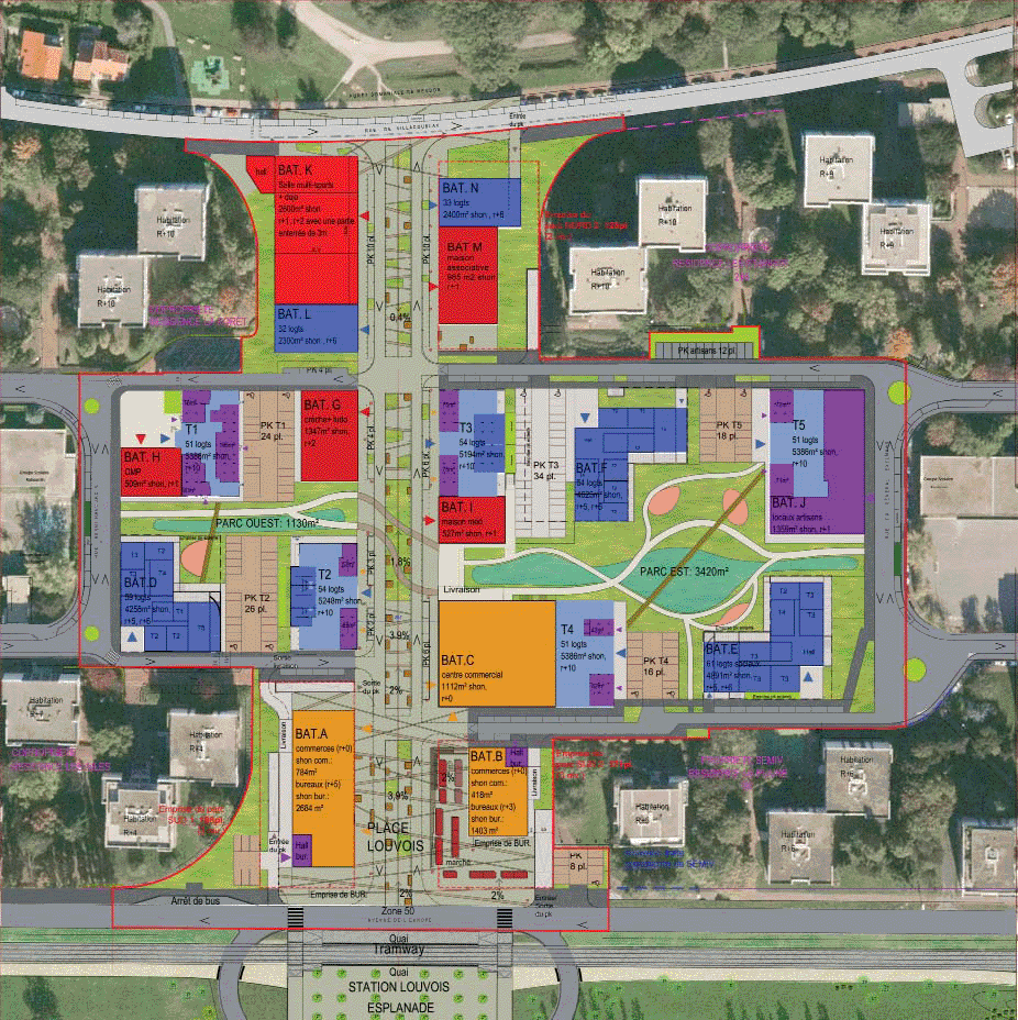 Yvelines : lancement de l'opération de mutation du quartier Louvois