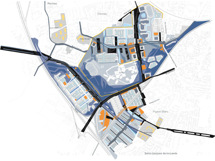 Rennes : Territoires vend les droits à construire de 24 000 m² de logements et bureaux