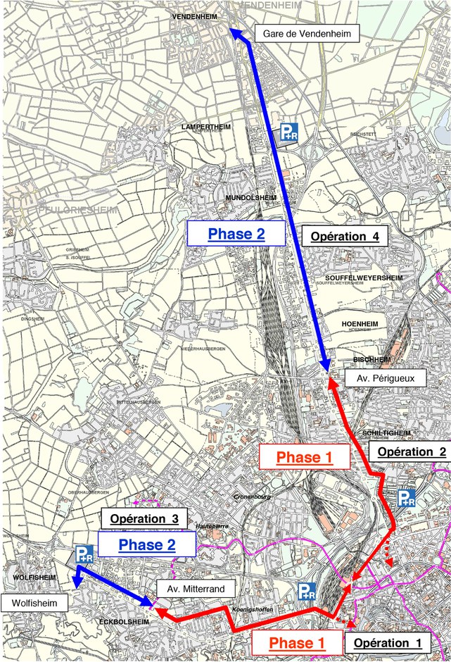 Strasbourg : dernière ligne droite avant les chantiers du tramway