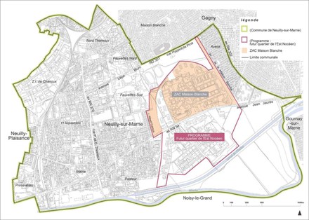 Neuilly-sur-Marne : la Ville à la recherche d'un concessionnaire pour la ZAC Maison Blanche