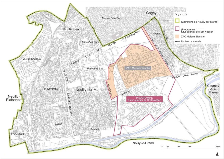 Neuilly-sur-Marne : la Ville à la recherche d'un concessionnaire pour la ZAC Maison Blanche