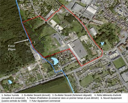 Oise : étude de reconversion de friches industrielles