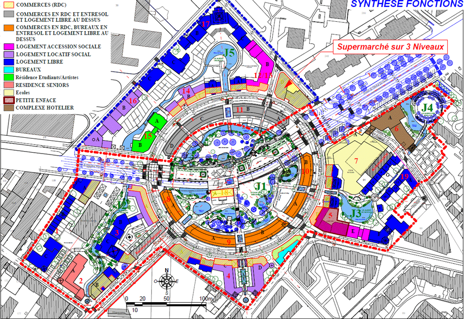 Puteaux : la Ville cède deux lots de l'écoquartier des Bergères