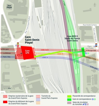 Saint-Denis Pleyel : appel aux architectes pour une des gares les plus emblématiques du Grand Paris Express