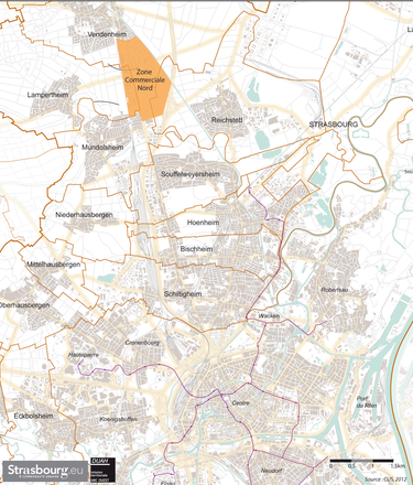 Strasbourg : Frey Aménagement renouvellera la zone commerciale nord