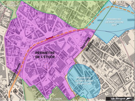 Tourcoing : choix de l’équipe pour l’étude Gare/Epidème/Sebastopol…