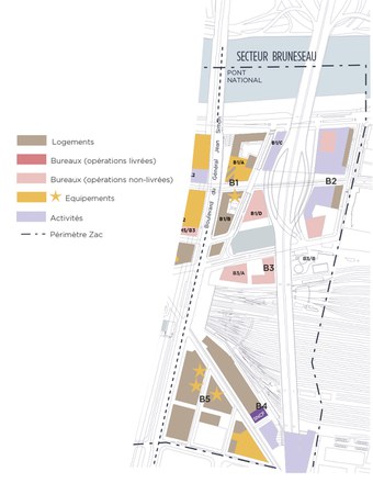 Paris Rive Gauche : appel aux promoteurs pour 7 900 m² SDP sur le secteur Bruneseau