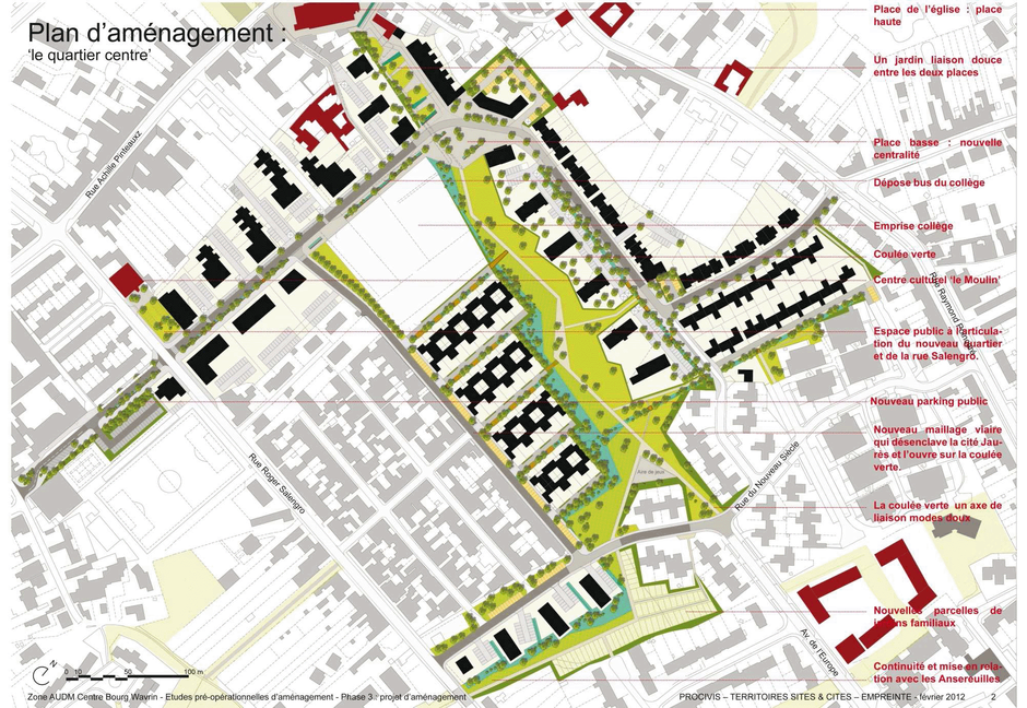 Lille : deuxième consultation pour concéder la ZAC centre-bourg de Wavrin