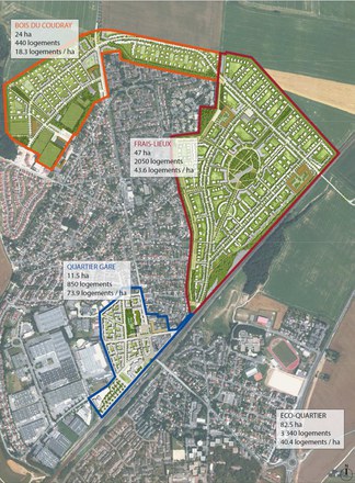 Val d'Oise : l'écoquartier Louvres - Puiseux s'engage dans la démarche de labellisation écoquartier