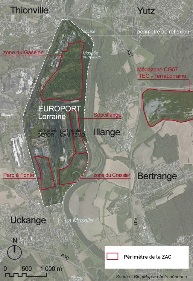 Thionville : un port européen trimodal sur les friches sidérurgiques 