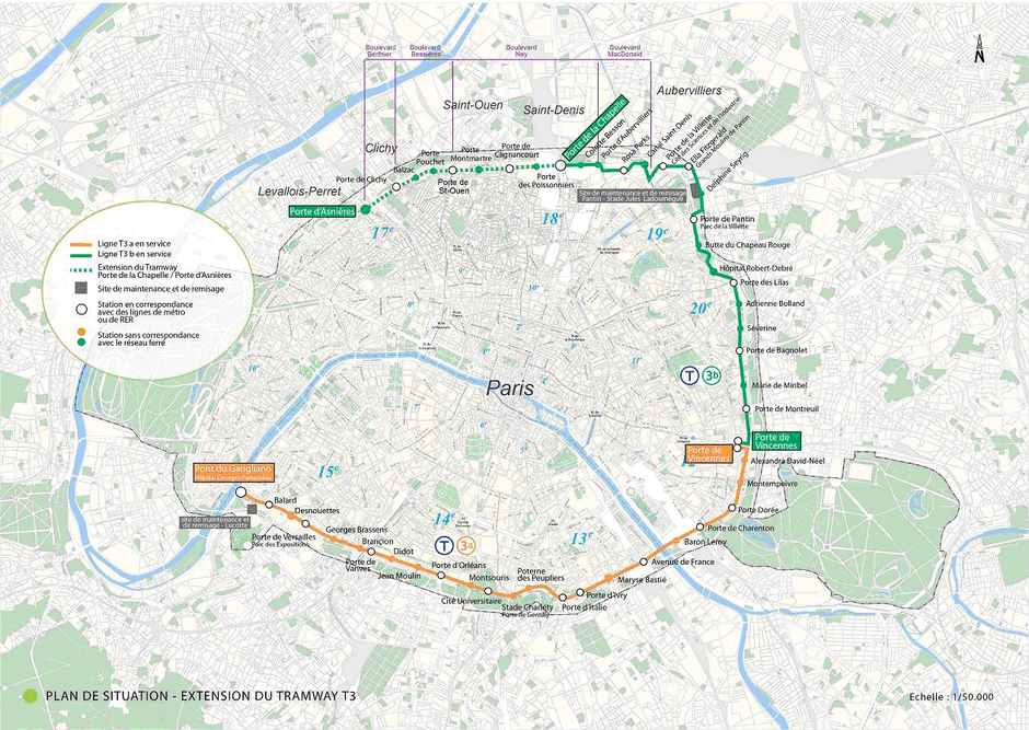 Paris : Anne Hidalgo confirme le bouclage du tramway des Maréchaux