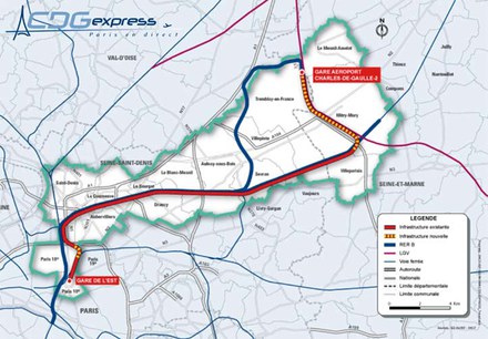 Île-de-France : relance des études du Charles-de-Gaulle Express